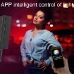 RGB Stick Light 24W 72 LEDs with Barndoor for Photography - Handheld Full-color - 7
