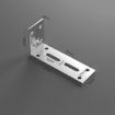 Medium Silver Thickened Right Angle Hanging Cabinet Partition - 2