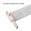 100mm Stainless Steel Triangular Bracket 5.5mm Thick Bookshelf Plate - 2