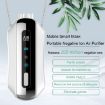 Chain Style Portable Negative Ion Air Purifier - White, Home & Neck Use - 3