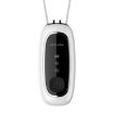 Portable Dual-Brush Negative Ion Air Purifier Necklace - White - 1
