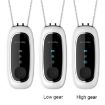 Portable Dual-Brush Negative Ion Air Purifier Necklace - White - 7