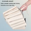 Dual-use Automatic Umbrella, Wind-resistant UV Sunshade, 60 Bone, Black - 5