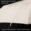 Dual-use Automatic Umbrella, Wind-resistant UV Sunshade, 60 Bone, Black - 8
