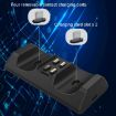 iplay HBP-263 Dual Seat Charging Dock for PS5 Controller (Black) - 5