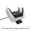iplay HBP-263 Dual Seat Charging Dock for PS5 Controller (Black) - 7