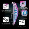 HENGJIA 5.7cm 3.4g Slow Sinking Minnow Lures, Color 2 - Fake Bait - 6