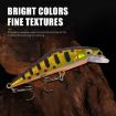 HENGJIA 5.7cm 3.4g Slow Sinking Minnow Lures, Color 2 - Fake Bait - 7