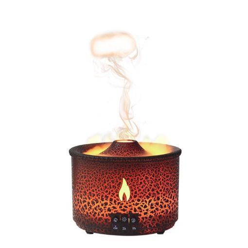 Volcanic Essential Oil Diffuser Ultrasonic Humidifier, Full Split Remote - 1