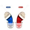 Invisible In-Ear Hearing Aid Sound Amplifier for Elderly, Right Ear, Skin Color - 2