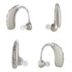 Silver USB Charging Earhook Hearing Aid Sound Amplifier Noise Reduction - 4