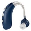 Blue USB Charging Earhook Hearing Aid Sound Amplifier Noise Reduction - 1