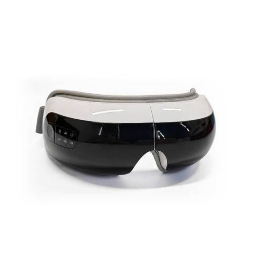 E5 Plus Intelligent Eye Massager with Airbag & Hot Compress - Black - 1