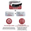 E5 Plus Intelligent Eye Massager with Airbag & Hot Compress - Black - 3