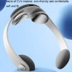 Cervical Spine Massager TENS Microcurrent Pulse Neck Device - White - 4
