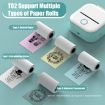 Phomemo T02 Portable Bluetooth Thermal Printer - Blue | Mini Pocket Size - 7