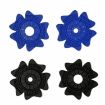 Car Wiper Hole Protective Cover - PVC Dustproof Snowproof Pad, Blue - 2