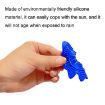 Car Wiper Hole Protective Cover - PVC Dustproof Snowproof Pad, Blue - 4