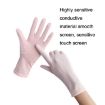 Free Code Pink Ice Silk Thin Gloves - Anti-UV Summer Sunscreen - 5