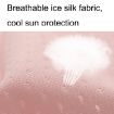 Free Code Summer Sunscreen UV Protection Ice Silk Gloves - White - 3