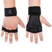 Black M Weightlifting Gloves - Anti-slip, Anti-cocoon, Four-finger Design - 1