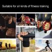 Red Anti-slip Weightlifting Gloves - Dumbbell Bar Wrist Support, L Size - 9