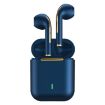 J18 Bluetooth 5.0 TWS In-Ear Wireless Earphones - Long Battery Life, Blue - 1