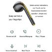 X1 TWS Wireless Bluetooth Headphone with LED Display & Noise Reduction (Black) - 9