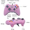 XBOX 360 & PC USB Dual Vibration Wired Gamepad - Red - 4