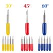 Reflective Film Lettering Knife Set for Roland Cutting Plotter, 15pcs Model - 3