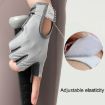 Yoga Sports Gloves - Non-slip, Shock-absorbing, Half-finger, Size S, Purple - 7