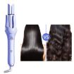 Purple 32mm Automatic Ceramic Curling Iron, Big Wave Styling Tool, CN Plug - 2