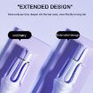 Purple 32mm Automatic Ceramic Curling Iron, Big Wave Styling Tool, CN Plug - 4