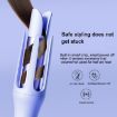 Purple 32mm Automatic Ceramic Curling Iron, Big Wave Styling Tool, CN Plug - 5