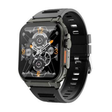A70 1.96" IP68 Waterproof Bluetooth Call Smart Watch - Health Monitor - 1