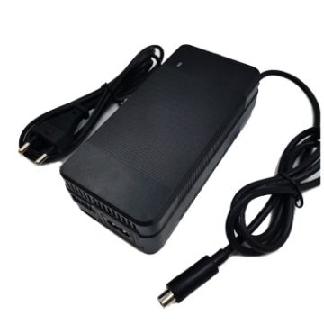 Electric Scooter Charger 42V 4A, 36V Lithium Battery, UK Plug, Fan Type - 1