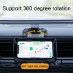 Suction Cup Dashboard Phone Holder with Sun Visor - Hose Model - 7