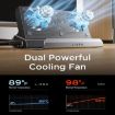 ASUS ROG Ally 6-in-1 Docking Station: 100W PD Charger & USB 3.0 Stand - 5