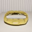 16" Yellow Green Cotton Embroidery Laptop Bag - Lightweight Protective Case - 4