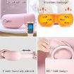 Rechargeable Bluetooth Eye Massager with Heat, Air Pressure & Vibration - 6