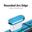 USB-C Charging Port Dust Plug & Protector - Silver Dust Cap for Phones - 4