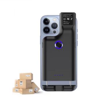 HC101D 2D Bluetooth Barcode Scanner Wireless Back Clip Phone Reader - 1