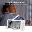 5" HD Baby Monitor Wireless WiFi Camera - US Plug - 7