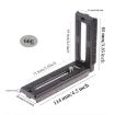 JLWIN Quick Release L Bracket for DJI Ronin RS 2/RS 3/RSC 2 Gimbal - 3