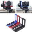 Universal L Shape Bracket Quick Release Plate for RSC2/RS3, L-450 Blue - 2