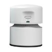 USB Rechargeable Desktop Mini Vacuum Cleaner - Portable Paper Cleaner (White) - 1