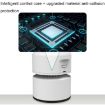 USB Rechargeable Desktop Mini Vacuum Cleaner - Portable Paper Cleaner (White) - 8