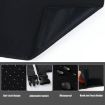 Kids Airplane Seat Extender 79x44cm Portable Travel Cushion Gray - 4