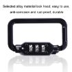 Universal Safety Code Wire Rope Helmet Lock for Motorcycles & Bicycles - 5
