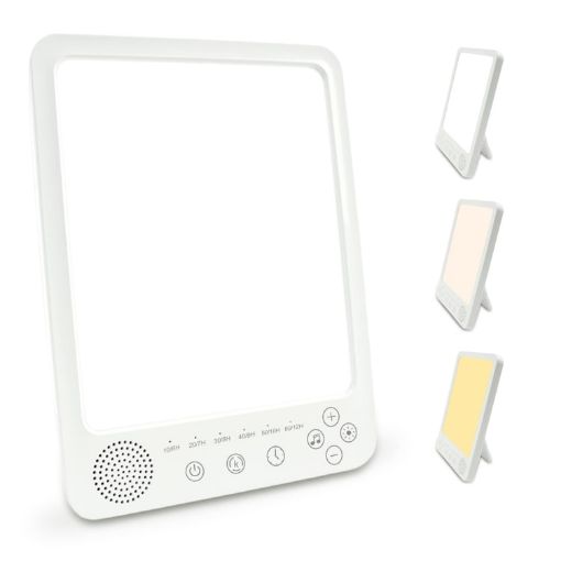 Simulated Sunlight Lamp with White Noise & Timer for SAD Therapy - 1